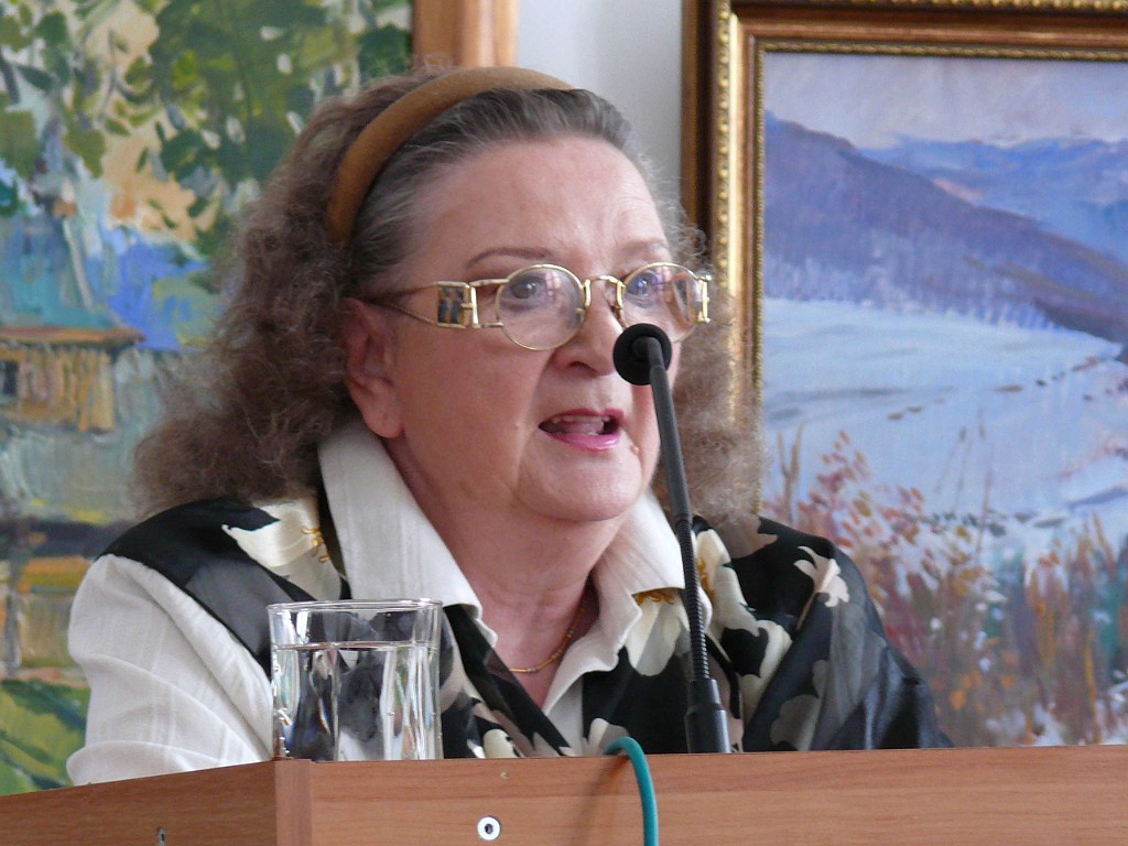 Jókai Anna a főiskolán